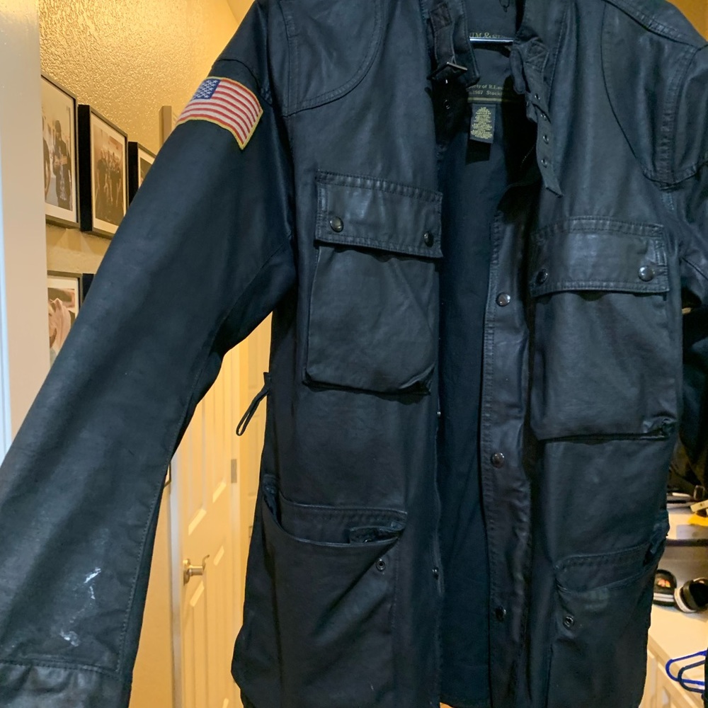 Ralph Lauren. Leather jacket